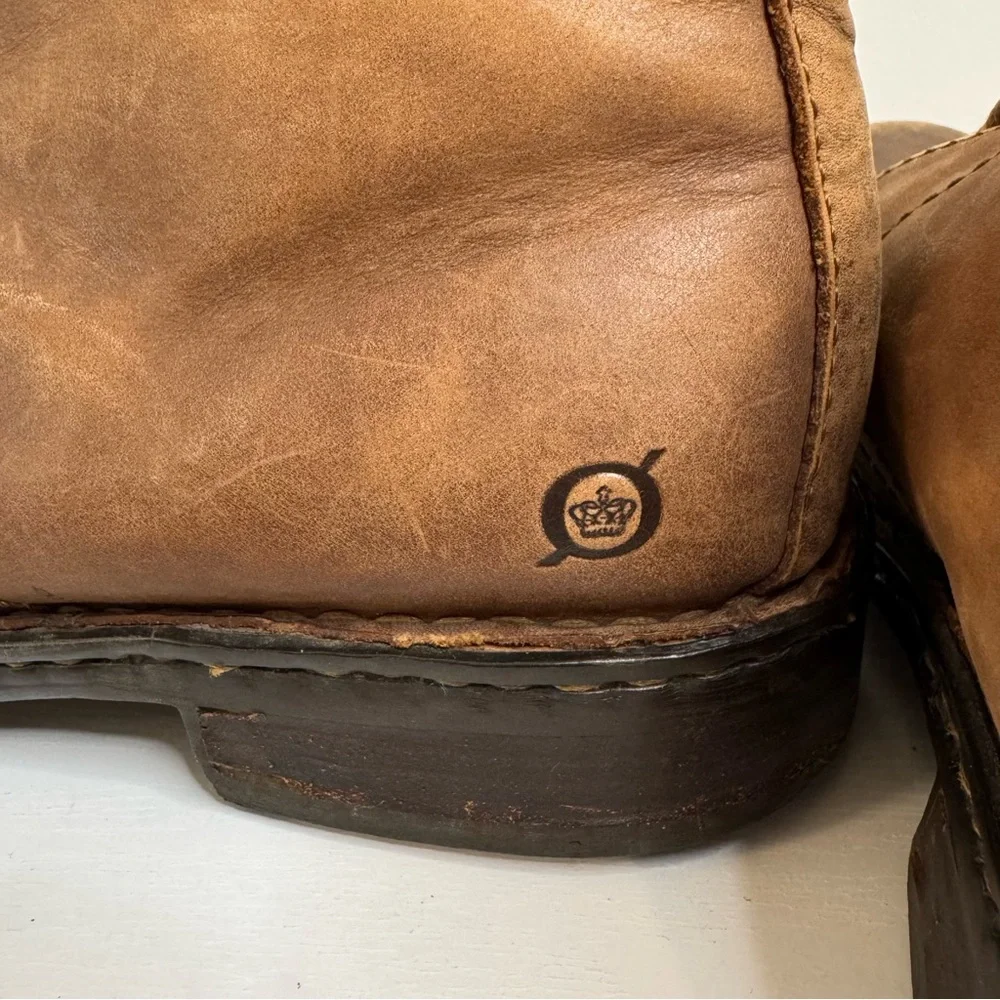 Born Harrison Brown Leather Chukka Boots Lace Up Men’s 8.5 M‎